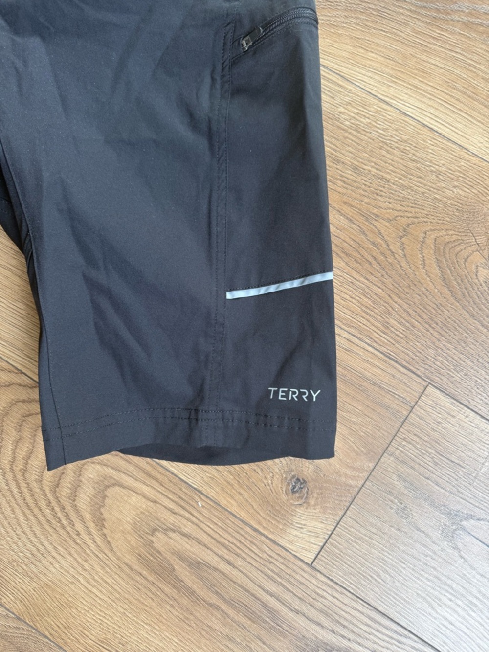 Woman’s Black Cycling Shorts - Picture 3 of 5
